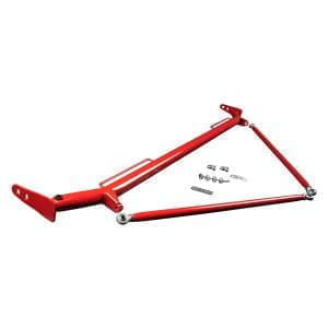 Кронштейн для установки ремней универсальный ширина 48-51" Racing Harness Bar Kit - Red Gloss