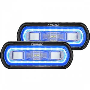 Комплект LED-фар SR-L серия POD с синей подсветкой