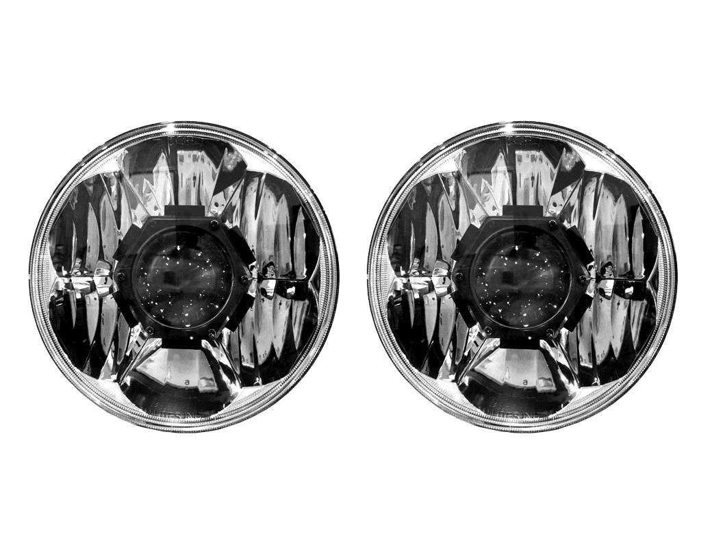 GRAVITY® LED 7" ФАРЫ ГОЛОВНОГО СВЕТА для JEEP JK 2007-2017 #42341