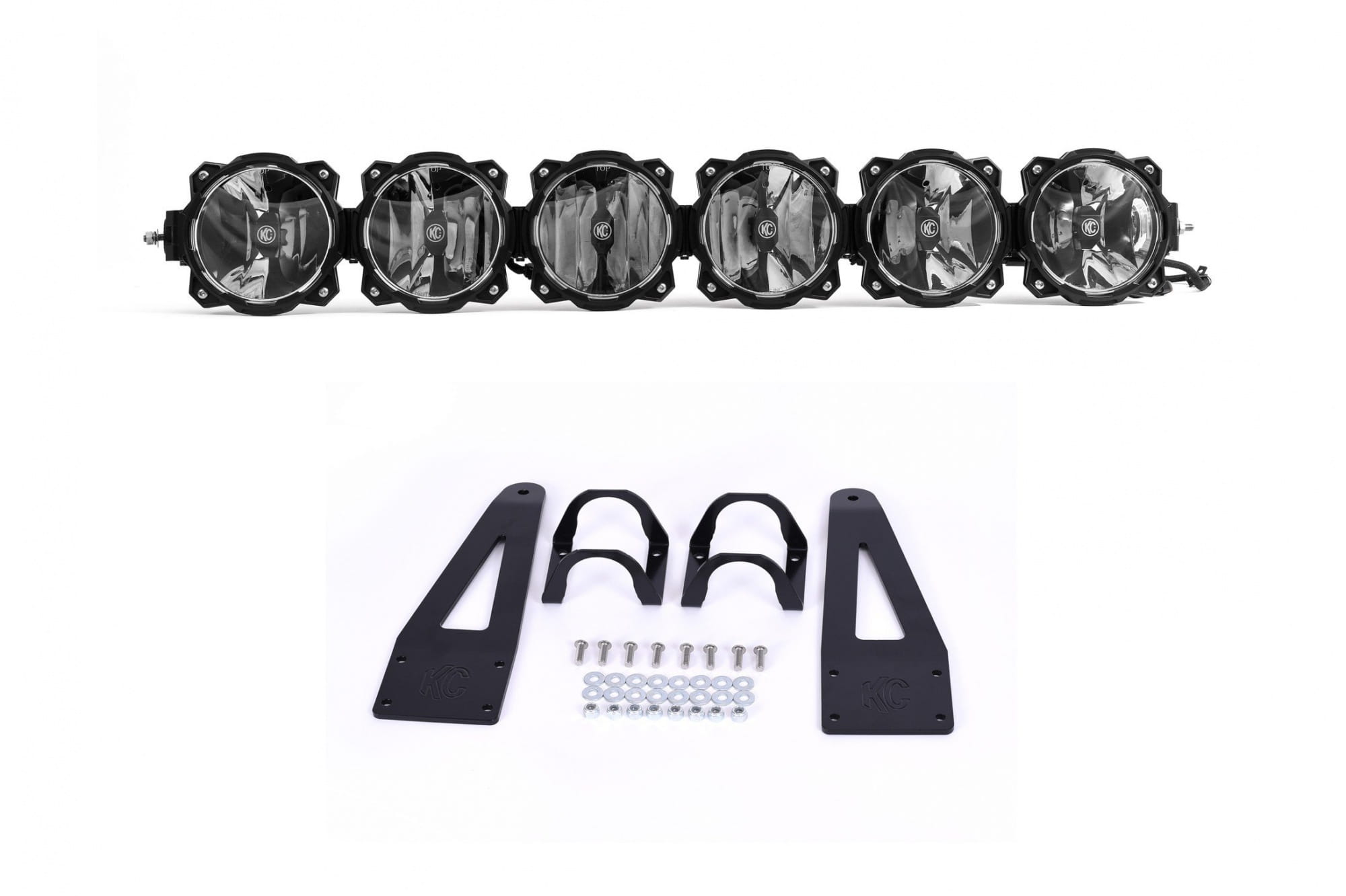 GRAVITY® LED PRO6  для CAN-AM MAVERICK 6 прожекторов комбинированный LED LIGHT BAR - #91316