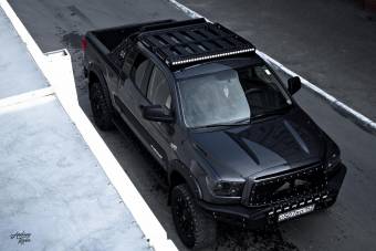 Багажник Raizer-T для Toyota Double Cab 2007+, покрытие Raptor