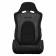 Спортивные сиденья анатомические серии S8 Series V2 Sport Seats - Black Cloth with Grey Microsuede