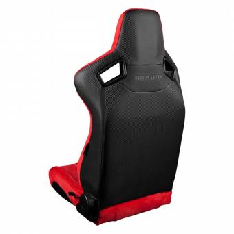 Спортивные сиденья анатомические серии Elite Series Sport Seats - Red Microsuede