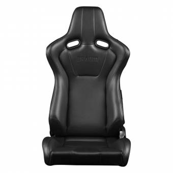 Чёрные спортивные сиденья анатомические серии Venom Sport Seats