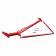 Кронштейн для установки ремней универсальный ширина 48-51" Racing Harness Bar Kit - Red Gloss