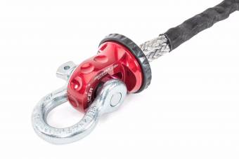 Коуш для синтетического троса 3/8-1/2" - красный