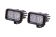 Комплект LED-фары SS2 Pro с янтарной подсветкой, рабочий свет