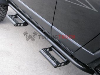 Защита порогов с возможность монтажа ступеней Toyota Tacoma Access Cab All Beds 05-15