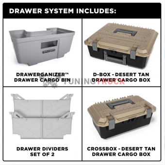 Органайзер кузова DECKED для Nissan Frontier с кузовом 185 см