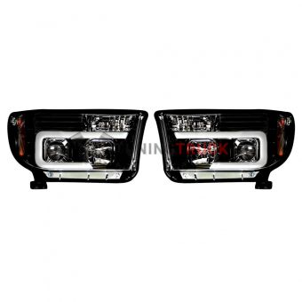 Фары головного света черные, для Toyota Tundra & Sequoia 2007-13 