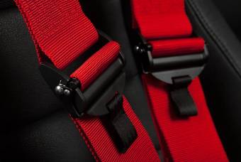 Ремень 6-ти точечный 3" FIA Certified Racing Harness - Red