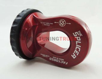 Коуш для синтетического троса 3/8-1/2" - красный