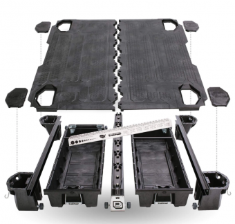 Органайзер для Ford F150 с алюминиевым кузовом длиной 244 см