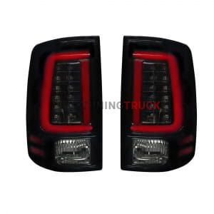 Dodge 13-17 RAM 1500/2500/3500 OLED TAIL LIGHTS (Replaces Factory OEM LED Tail Lights ONLY) - Smoked Lens