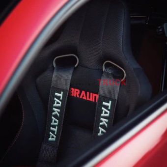 Чёрные спортивные сиденья анатомические серии Venom Sport Seats