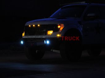 Комплект противотуманных LED-фар серия Dually SAE PRO 