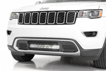 Двухрядная светодиодная балка 20'' в бампер Jeep Grand Cherokee 