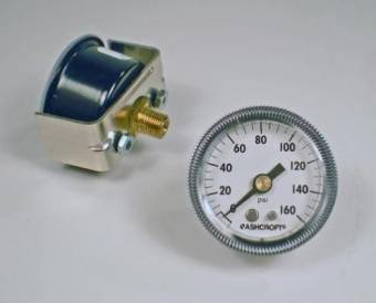 Монтажная стальная панель для манометра 160 PSI