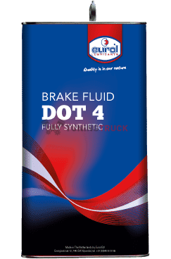 5 л Eurol Brakefluid DOT 4 тормозная жидкость для барабанных и дисковых тормозов