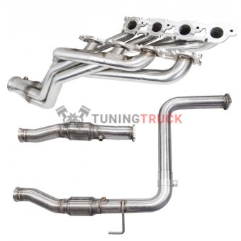 Выпускной коллектор длиннотрубный и приёмная труба для Toyota Tundra 2007+