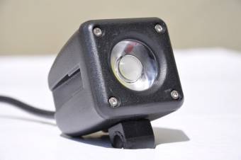 2" Square Off Road Light 10W Spot 10W LED Black