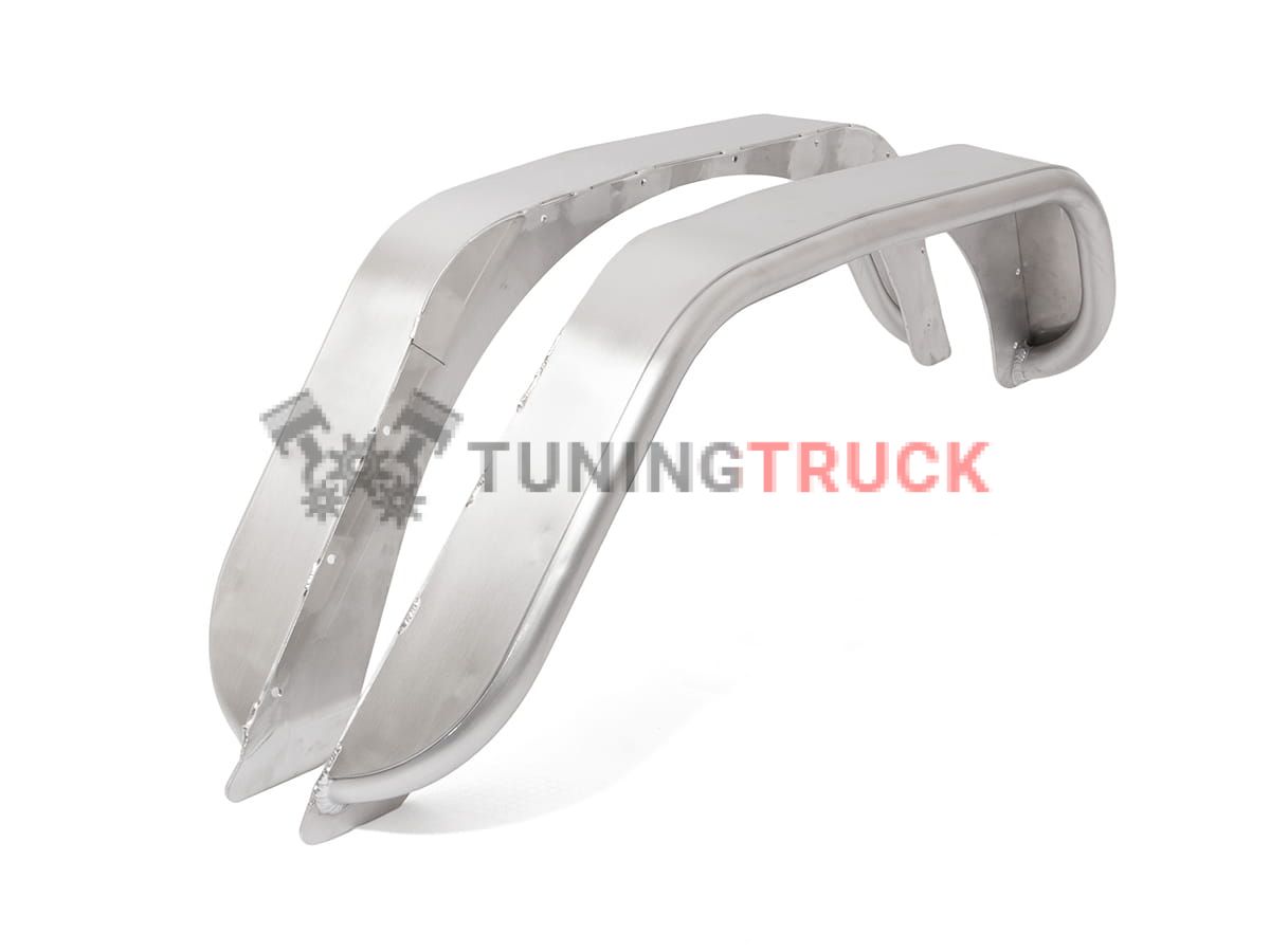 Крылья задние для Jeep JK  вылет  4 дюйма  алюминиевые от GenRight