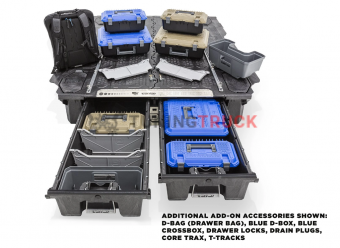 Органайзер для Ford F150 с алюминиевым кузовом длиной 244 см