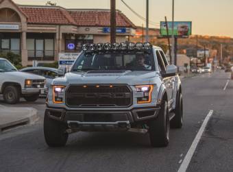 Светодиодная балка 9 фар, для Ford F-150/Raptor, серия GRAVITY® LED PRO 6