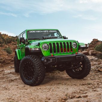 JEEP Wrangler JL Крепление фар D серии в отверстия для ПТФ бампера 