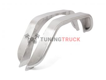 Крылья задние для Jeep JK  вылет  4 дюйма  алюминиевые от GenRight