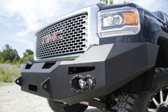 2015-2017 GMC Heavy Duty Winch Bumper w/ No Grill Guard Bare