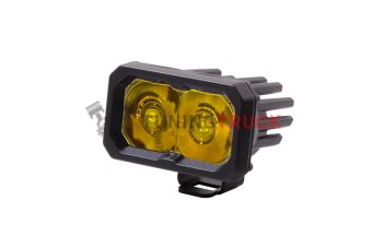 Желтый LED-модуль SS2 Sport с янтарной подсветкой, дальний свет