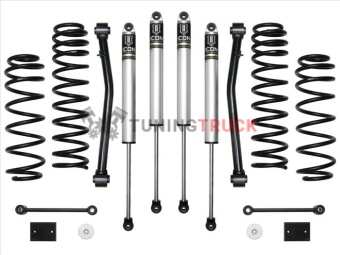 Комплект лифт подвески +2.5'' Jeep Wrangler JLU 2018-24 уровень 2