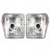 Ford Superduty 11-16 F250/F350/F450/F550 PROJECTOR HEADLIGHTS w/ CCFL HALOS & DRL - Clear / Chrome