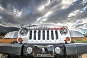 Решетка радиатора G-454 для JEEP  JK - 2007-2016, JKU - 2007-2016