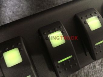 JK Switch Panel 6 Switch W/Genesis Adapter 09-17 Wrangler JK G Screen Not Included Amber sPOD