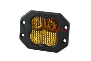 Врезной желтый LED-модуль SS3 Sport с янтарной подсветкой, комбинированный свет