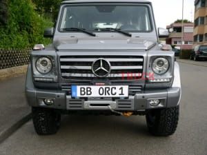 Бампер силовой для Mercedes G 463 CLASS