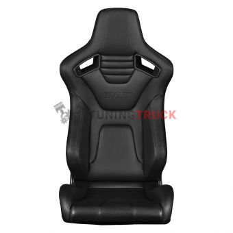 Спортивные сиденья анатомические серии Elite-X Series Fixed Back Sport Seat - Black Leatherette (Black Stitching)