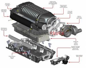 Суперчарджер W175FF (2.9L) для Chevy SS 2014+