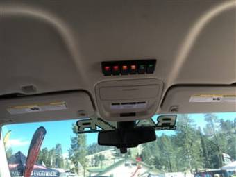 Modular 6 Switch Panel Universal Dual LED 36 Inch Cable Red sPOD