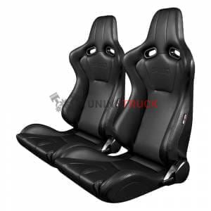 Чёрные спортивные сиденья анатомические серии Venom Sport Seats
