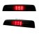 Dodge 09-17 RAM 1500 & 10-17 RAM 2500/3500 - Red LED 3rd Brake Light Kit w/ White LED Cargo Lights - Clear Lens