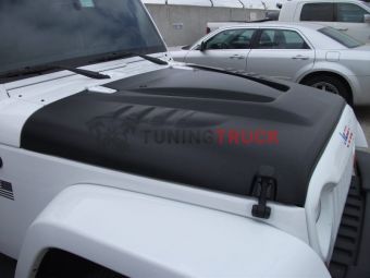 Капот  Airborne для JEEP JK 2007-2016, JKU - 2007-2016.