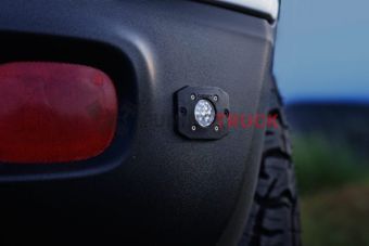 Комплект фар RIGID Ignite (1 светодиод) - рабочий свет (черные), 2 шт. 