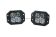 Комплект белых врезных LED-модулей SS3 Sport с янтарной подсветкой, комбинированный свет