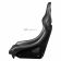 Спортивные сиденья анатомические серии FIA Approved Falcon Fixed Back Racing Seat - Black Leatherette