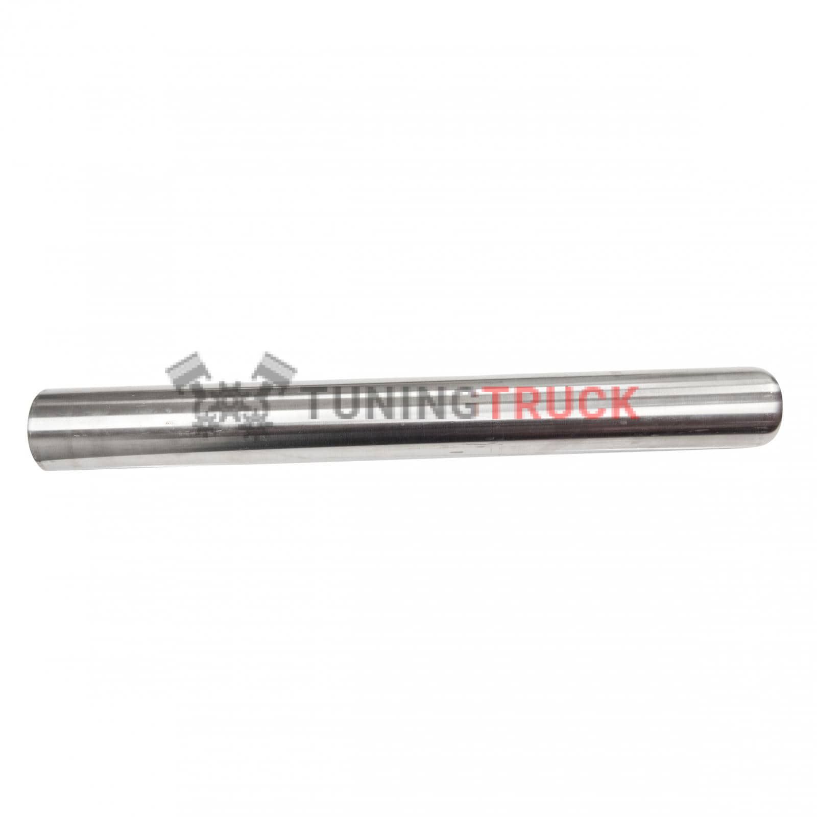 Прямая приемная труба из нержавеющей стали 1.7 мм, ø3" длина 12"   