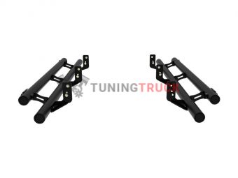 Mitsubishi Pajero CK (4th Gen) LWB Rock Sliders - by Front Runner