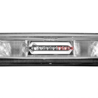 Ford 09-14 RAPTOR - ULTRA HIGH POWER Red LED 3rd Brake Light Kit w/ Red LED Running Lights & ULTRA HIGH POWER CREE XML White LED Cargo Lights - Clear Lens